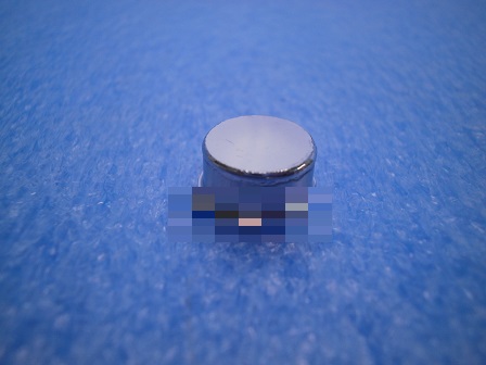 0.1ミリ箔と部品の貼り合わせ溶接