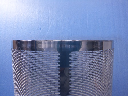 SUS304 円筒型フィルター溶接組立　ストレーナ製作
