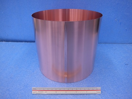 C1020溶接パイプ 0.5ミリ厚　外径190