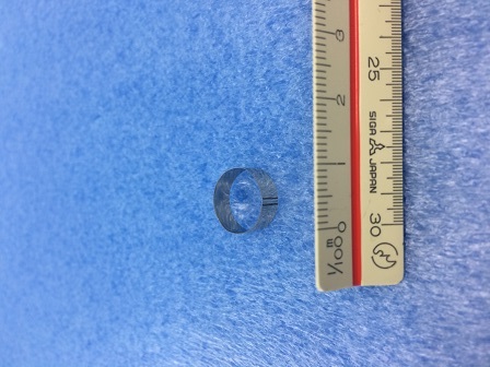 SUS316L 小径溶接リング 板厚0.2ミリ　外径14