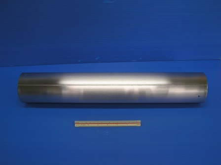 SUS304ヘアーライン仕上げ溶接パイプ　板厚0.5ミリ