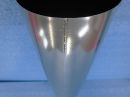 チタン溶接パイプ TR270  板厚0.3mm x Φ55 x 200L